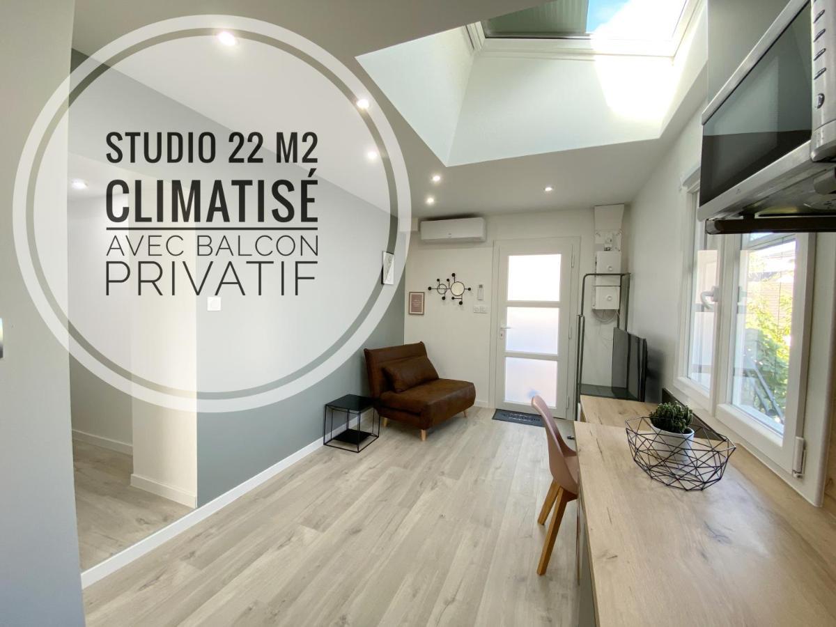 Studio Ora - 22m² - climatisé avec balcon privatif Bassens  Esterno foto